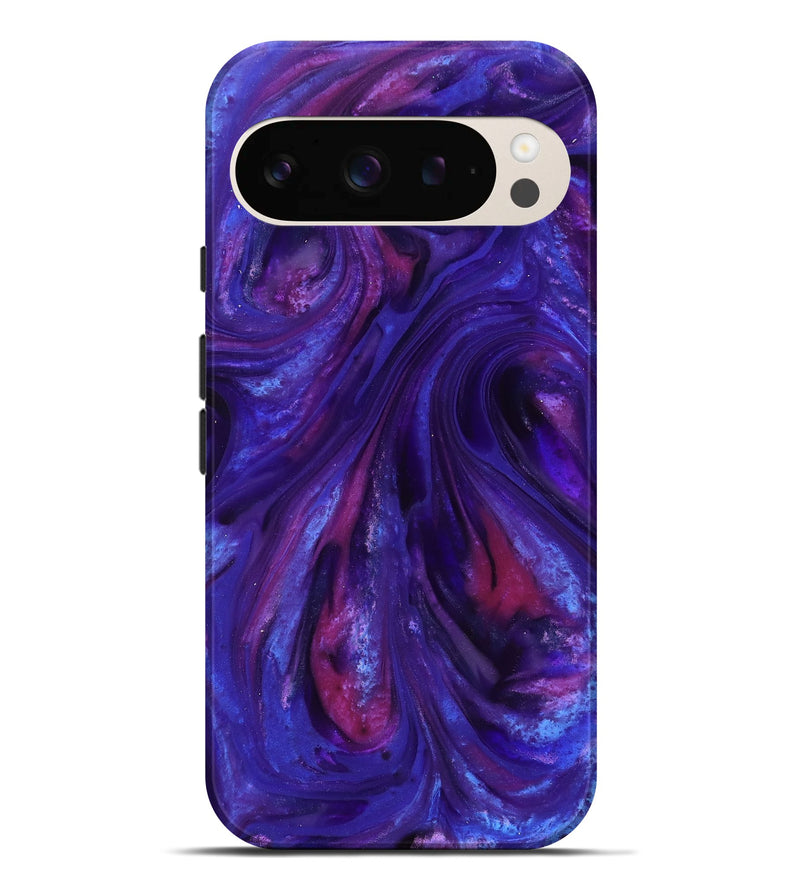 Pixel 9 Pro XL ResinArt Live Edge Phone Case - Cher (Purple, 816909)