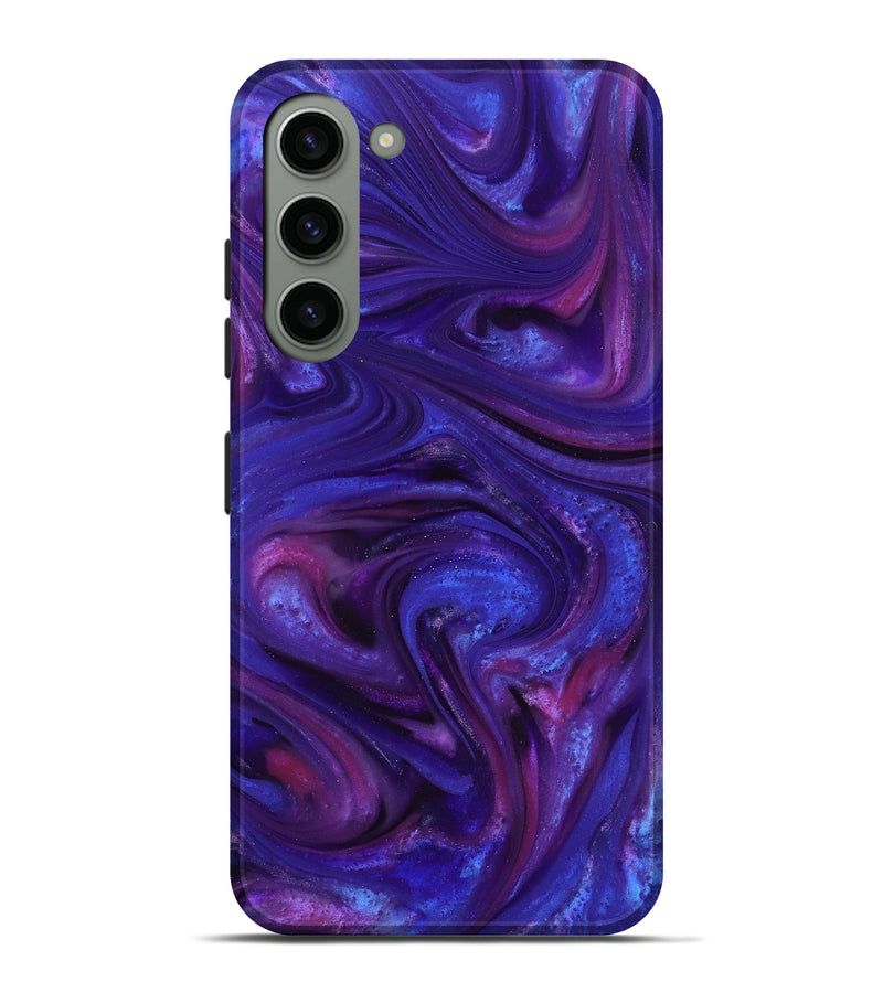 Galaxy S23 Plus ResinArt Live Edge Phone Case - Lachlan (Purple, 816910)