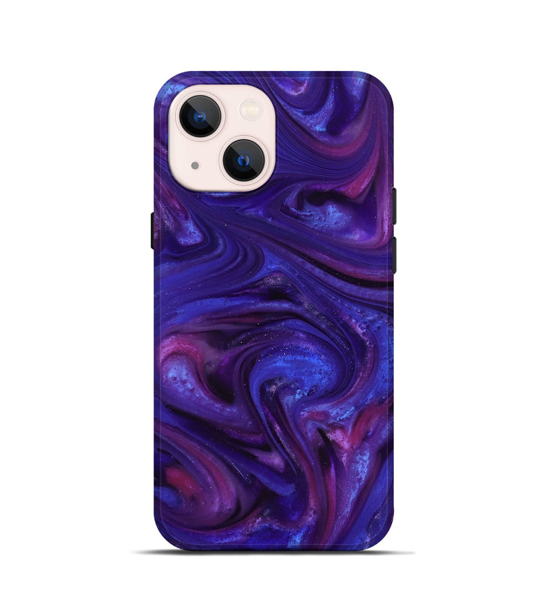 iPhone 13 mini ResinArt Live Edge Phone Case - Lachlan (Purple, 816910)