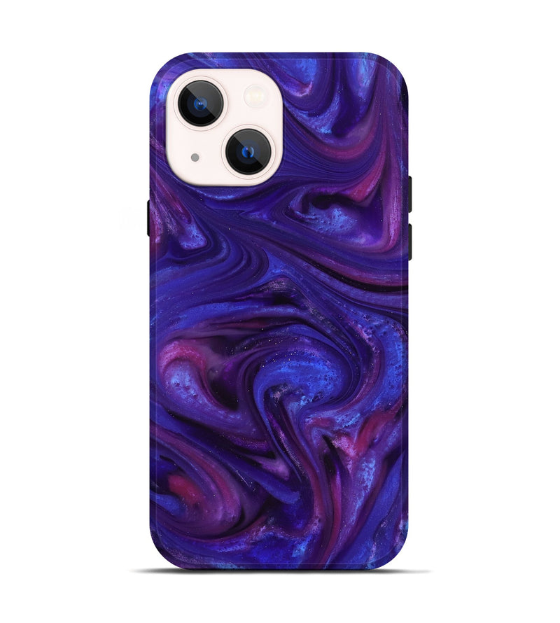 iPhone 14 ResinArt Live Edge Phone Case - Lachlan (Purple, 816910)