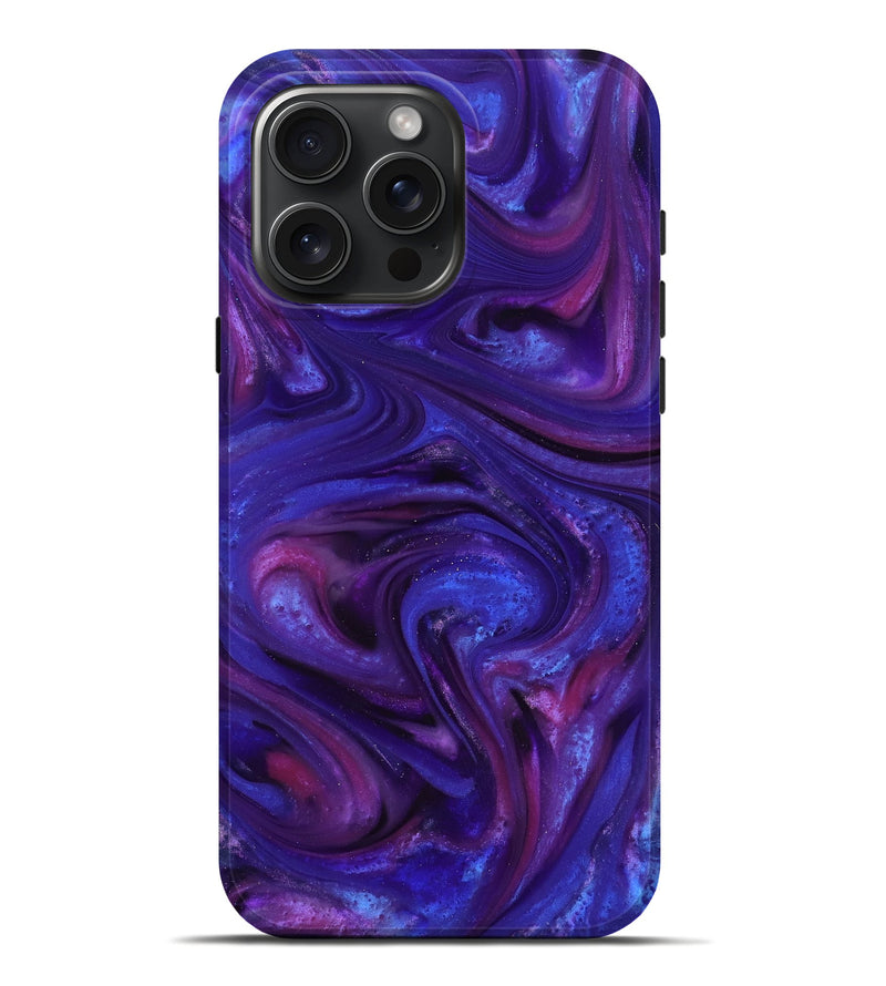 iPhone 16 Pro Max ResinArt Live Edge Phone Case - Lachlan (Purple, 816910)
