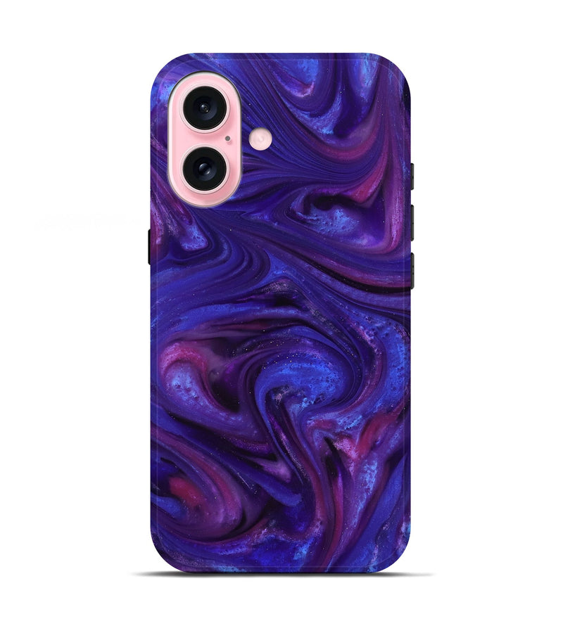 iPhone 17 ResinArt Live Edge Phone Case - Lachlan (Purple, 816910)