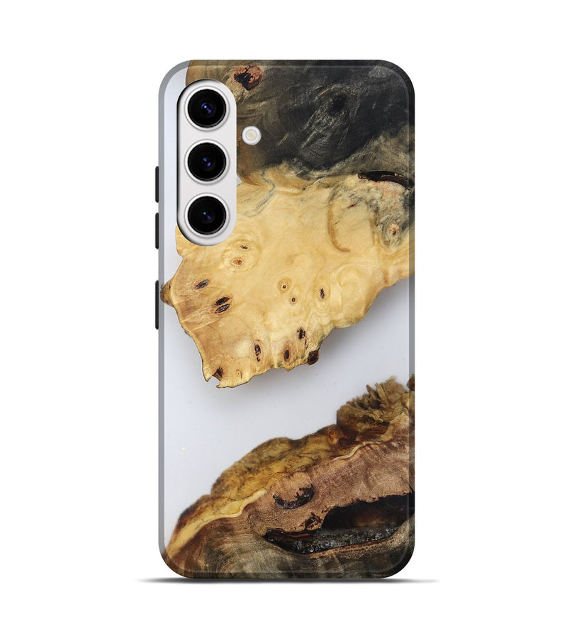 Galaxy S25 Wood Live Edge Phone Case - Jasmyn (Clear, 816911)