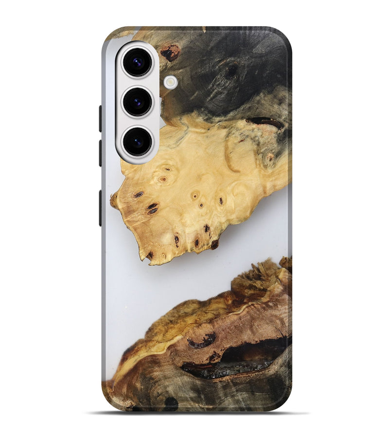 Galaxy S25 Plus Wood Live Edge Phone Case - Jasmyn (Clear, 816911)