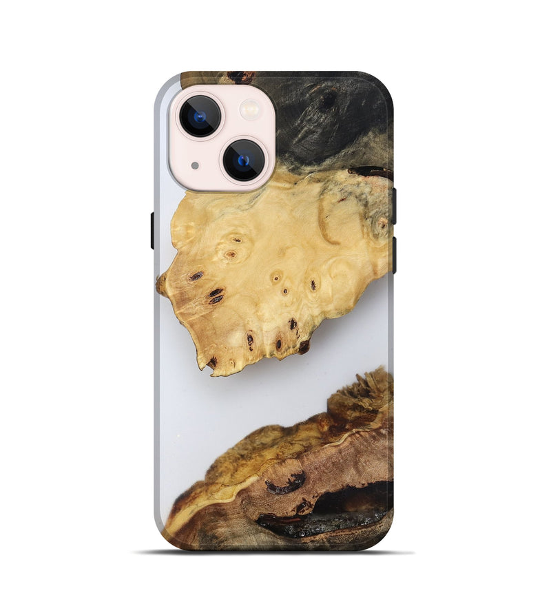 iPhone 13 mini Wood Live Edge Phone Case - Jasmyn (Clear, 816911)