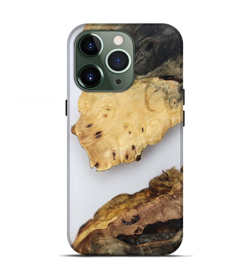 iPhone 13 Pro Wood Live Edge Phone Case - Jasmyn (Clear, 816911)