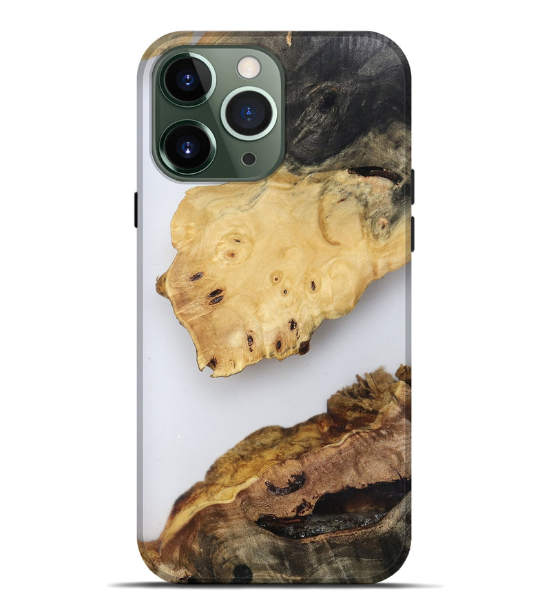 iPhone 13 Pro Max Wood Live Edge Phone Case - Jasmyn (Clear, 816911)