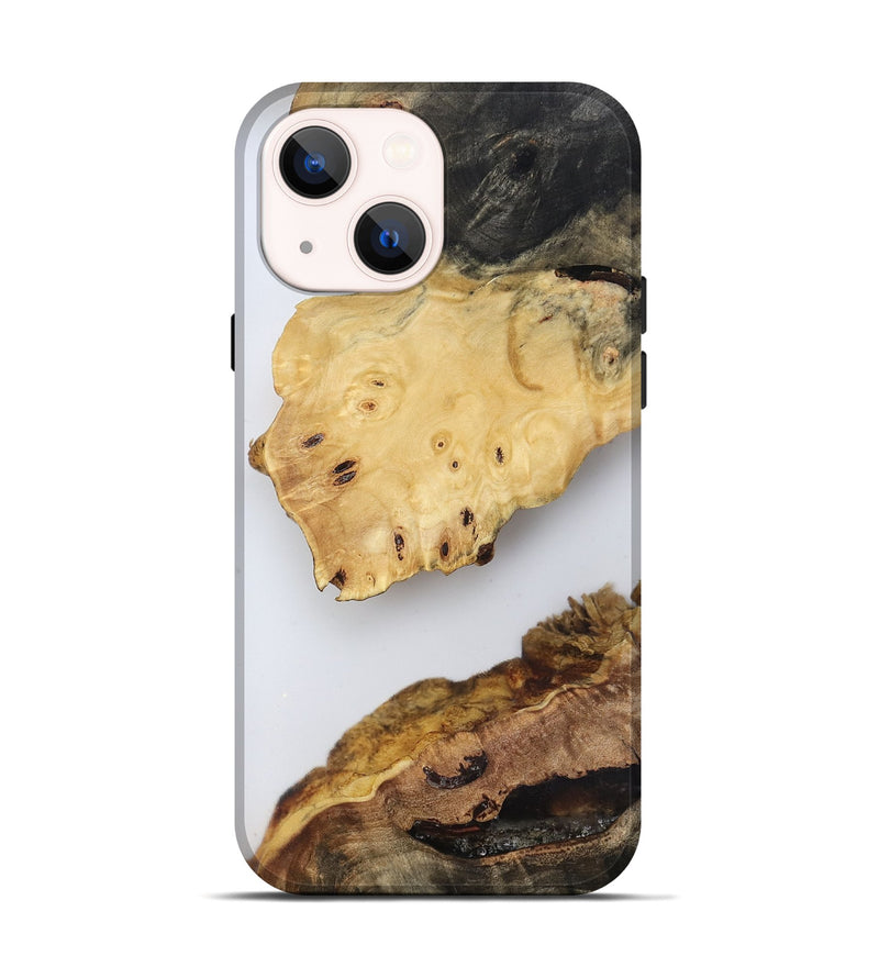 iPhone 14 Wood Live Edge Phone Case - Jasmyn (Clear, 816911)