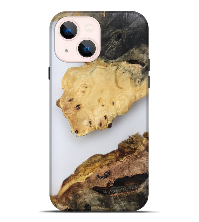 iPhone 14 Plus Wood Live Edge Phone Case - Jasmyn (Clear, 816911)