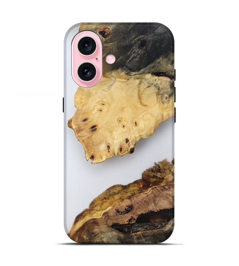 iPhone 17 Wood Live Edge Phone Case - Jasmyn (Clear, 816911)