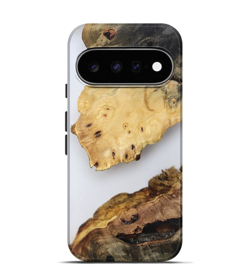 Pixel 11 Pro Wood Live Edge Phone Case - Jasmyn (Clear, 816911)