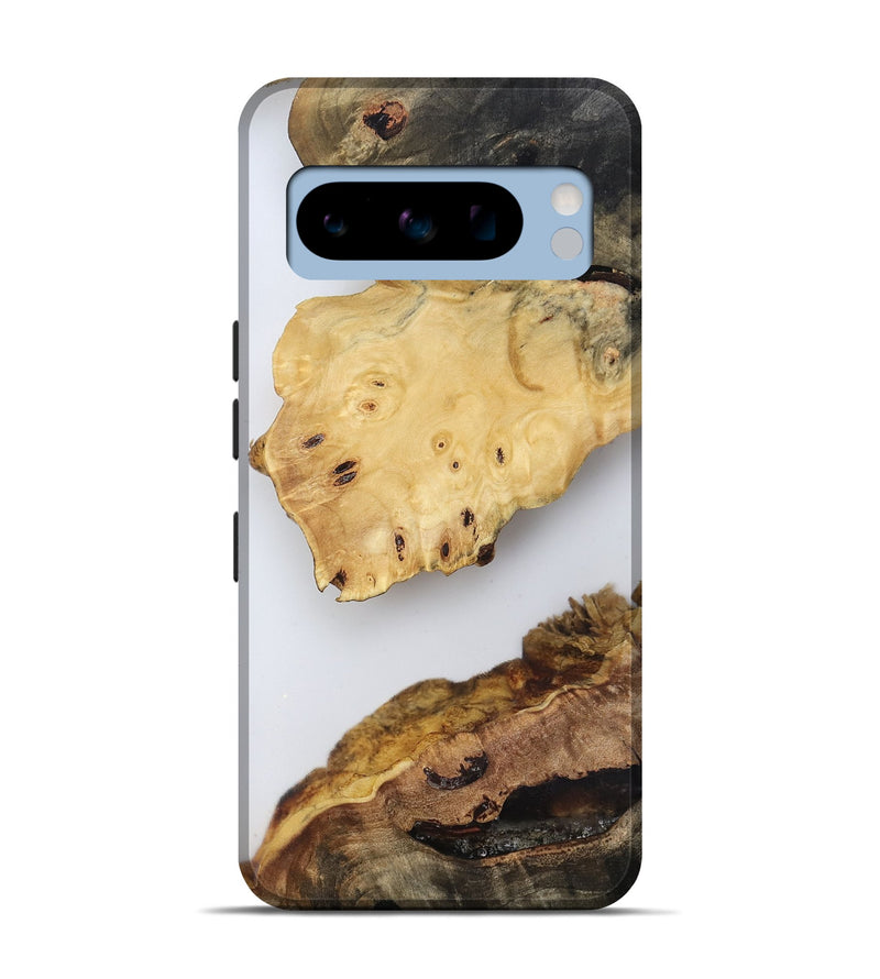 Pixel 8 Pro Wood Live Edge Phone Case - Jasmyn (Clear, 816911)