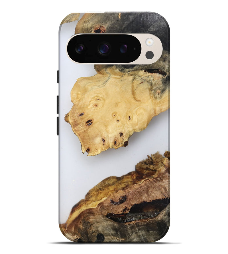 Pixel 9 Pro XL Wood Live Edge Phone Case - Jasmyn (Clear, 816911)