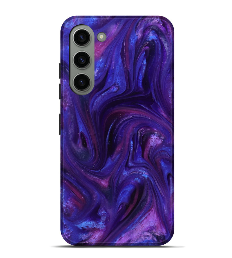 Galaxy S23 Plus ResinArt Live Edge Phone Case - Abril (Purple, 816924)