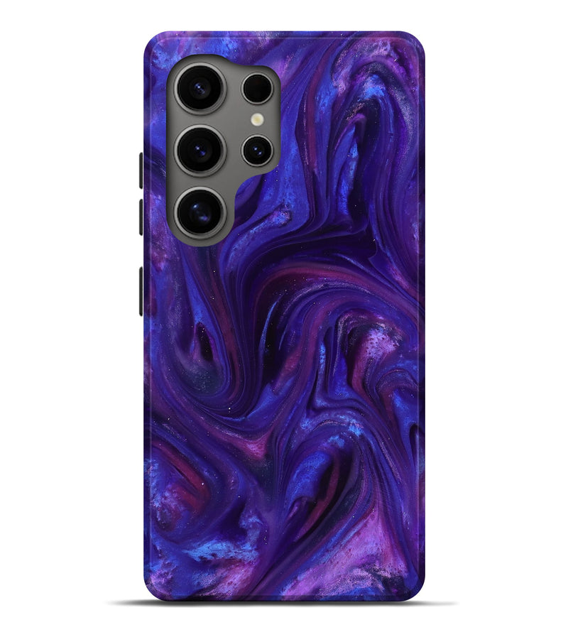 Galaxy S25 Ultra ResinArt Live Edge Phone Case - Abril (Purple, 816924)