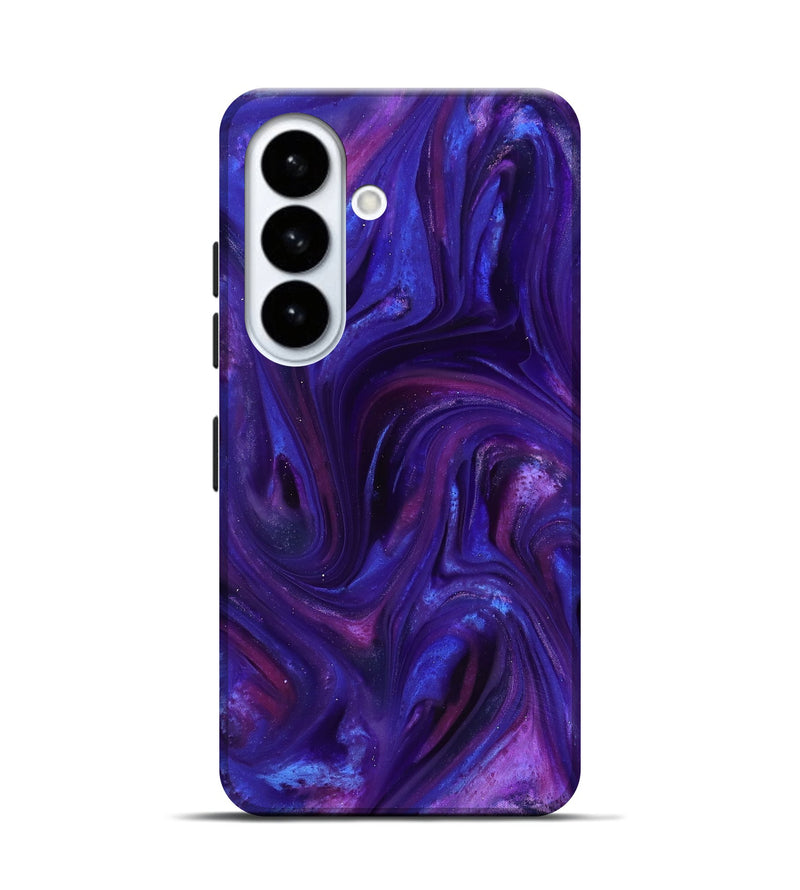 Galaxy S26 ResinArt Live Edge Phone Case - Abril (Purple, 816924)