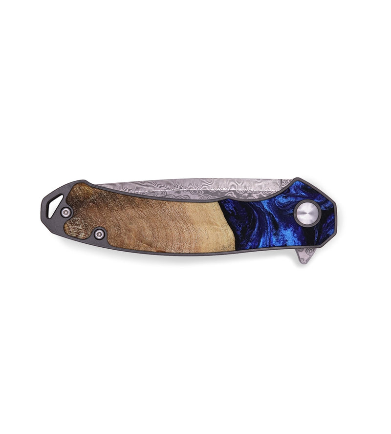 EDC Wood Pocket Knife - Kai (Blue, 816939)