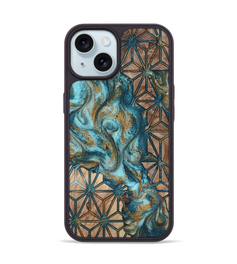 iPhone 15 Wood Phone Case - Rhianna (Pattern, 816943)