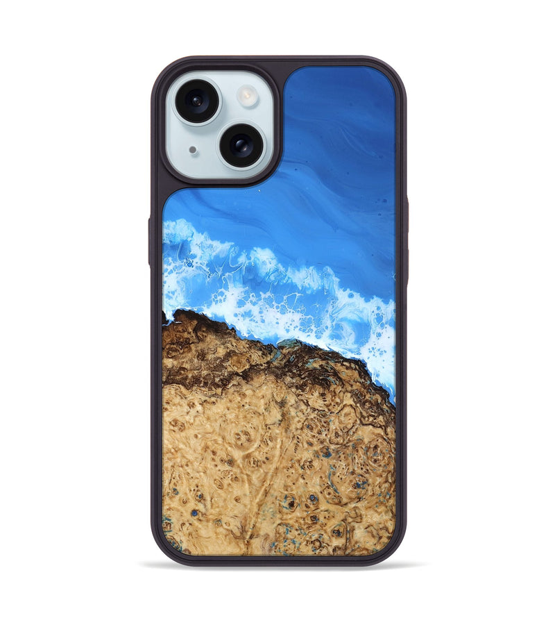 iPhone 15 Wood Phone Case - Monty (Coastal, 816951)