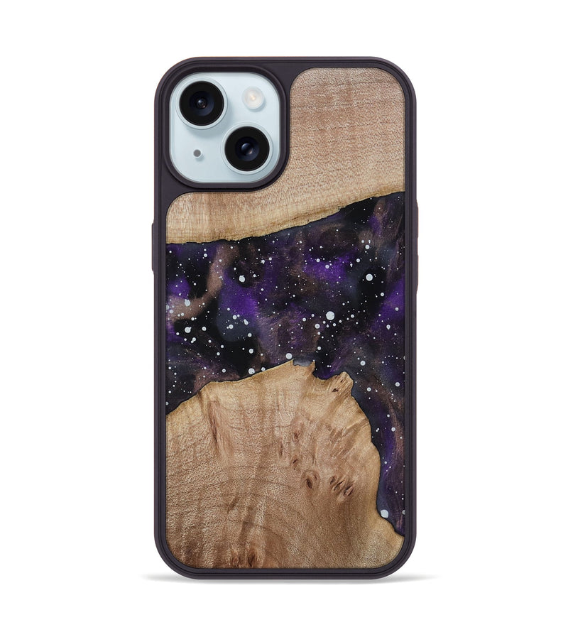 iPhone 15 Wood Phone Case - Raegan (Cosmos, 816970)