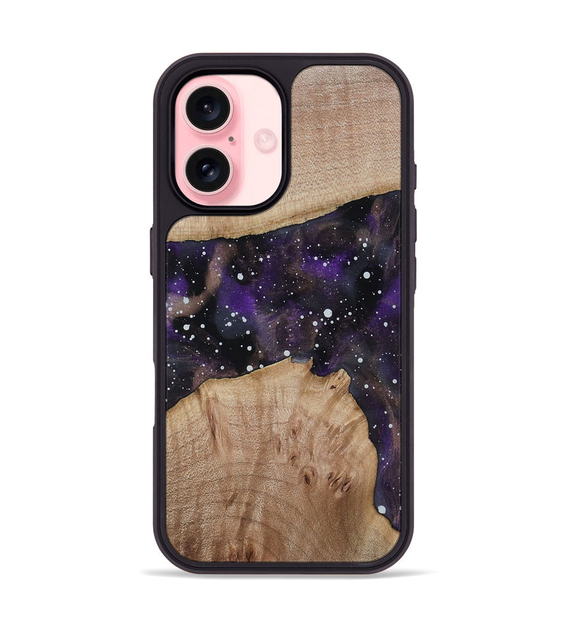 iPhone 16 Wood Phone Case - Raegan (Cosmos, 816970)