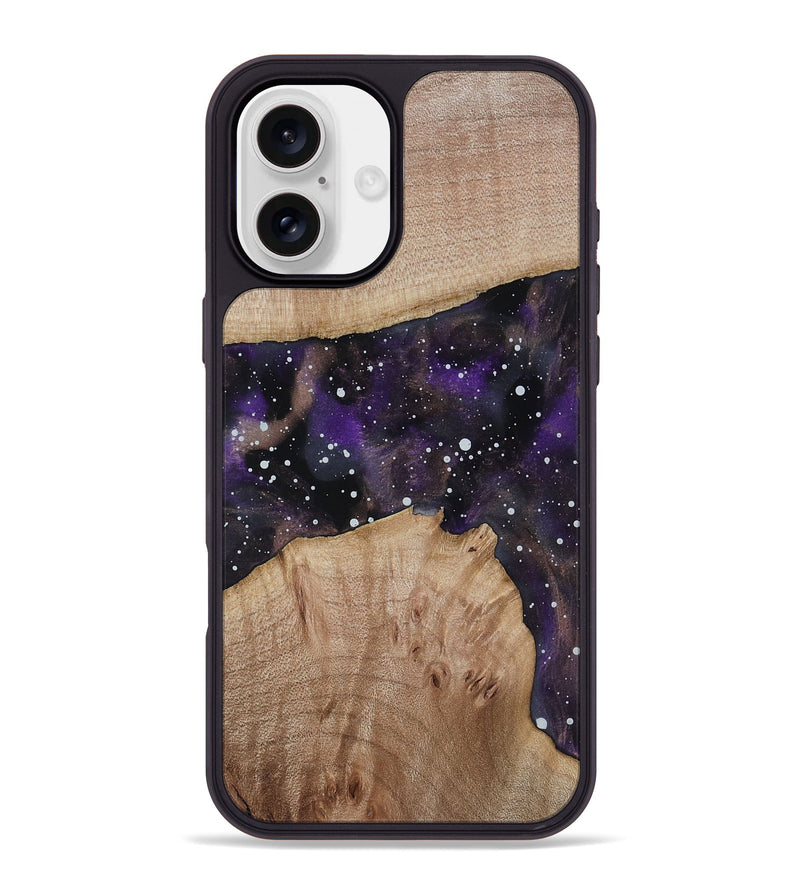 iPhone 16 Plus Wood Phone Case - Raegan (Cosmos, 816970)