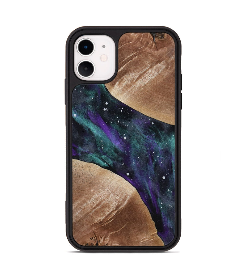 iPhone 11 Wood Phone Case - Zariyah (Cosmos, 816973)