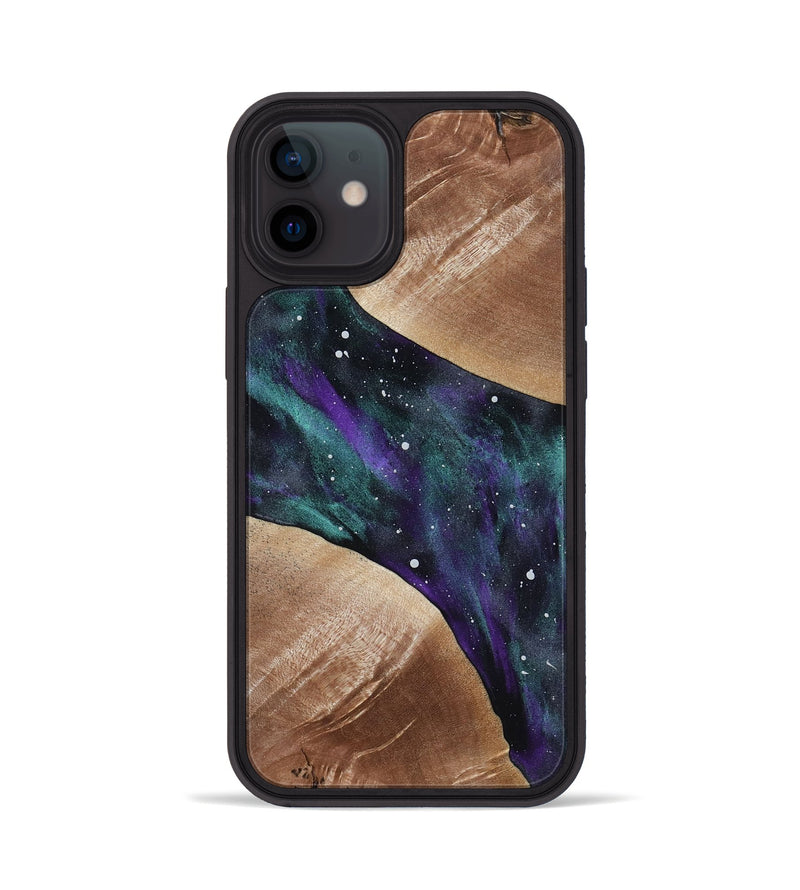 iPhone 12 Wood Phone Case - Zariyah (Cosmos, 816973)