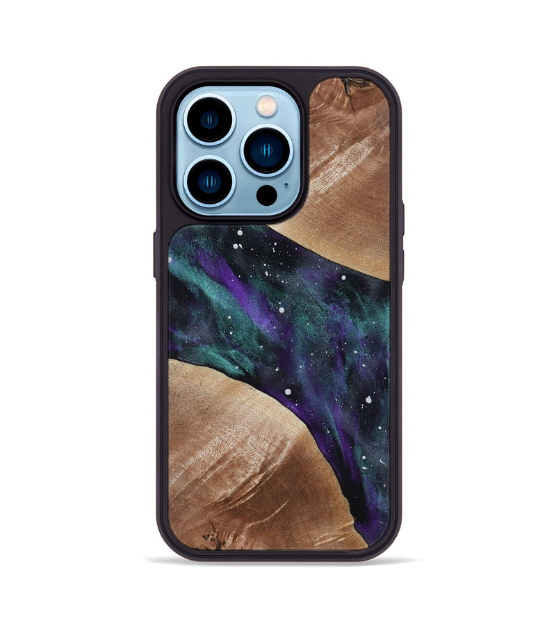 iPhone 14 Pro Wood Phone Case - Zariyah (Cosmos, 816973)