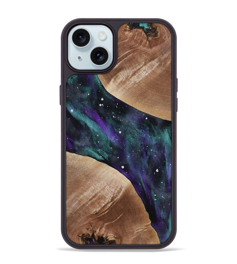 iPhone 15 Plus Wood Phone Case - Zariyah (Cosmos, 816973)