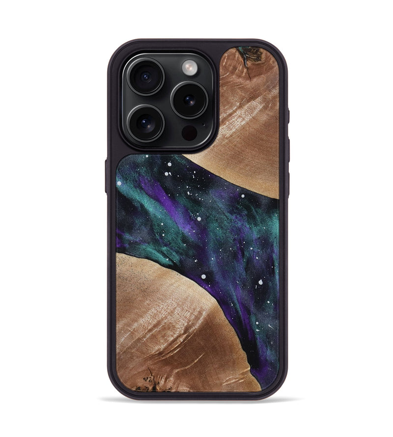 iPhone 15 Pro Wood Phone Case - Zariyah (Cosmos, 816973)