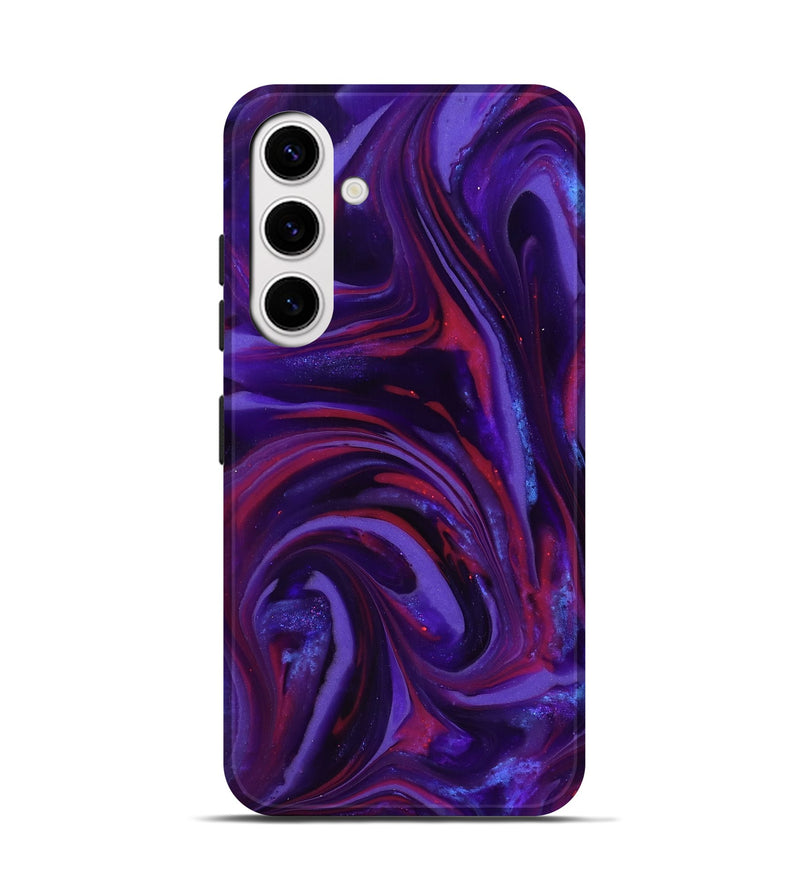 Galaxy S25 ResinArt Live Edge Phone Case - Daron (Purple, 816994)