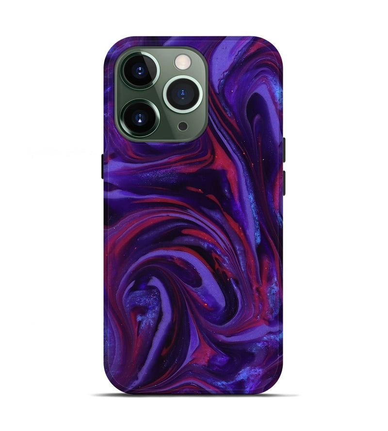 iPhone 13 Pro ResinArt Live Edge Phone Case - Daron (Purple, 816994)