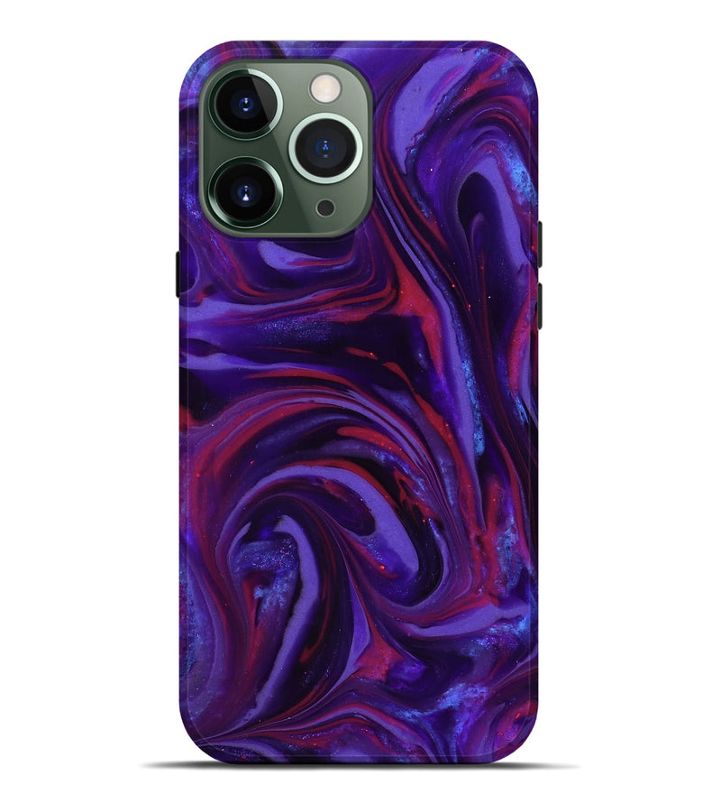 iPhone 13 Pro Max ResinArt Live Edge Phone Case - Daron (Purple, 816994)