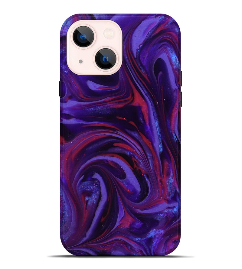 iPhone 14 Plus ResinArt Live Edge Phone Case - Daron (Purple, 816994)