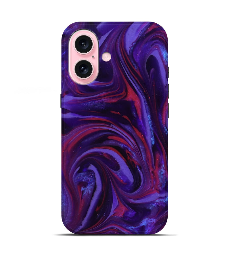 iPhone 17 ResinArt Live Edge Phone Case - Daron (Purple, 816994)
