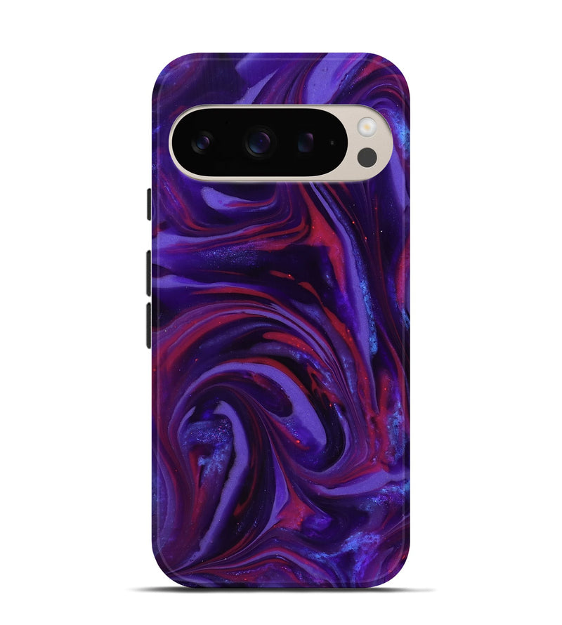 Pixel 9 ResinArt Live Edge Phone Case - Daron (Purple, 816994)