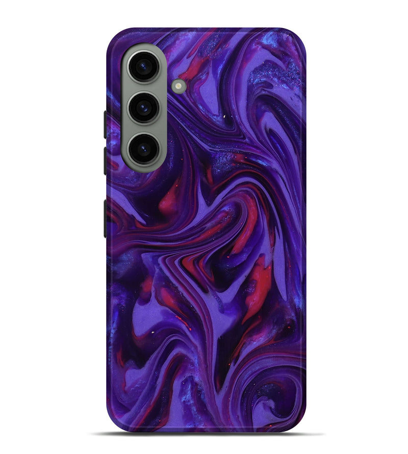 Galaxy S24 Plus ResinArt Live Edge Phone Case - Easter (Purple, 817000)