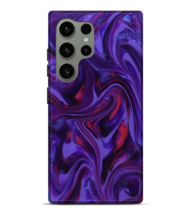 Galaxy S24 Ultra ResinArt Live Edge Phone Case - Easter (Purple, 817000)