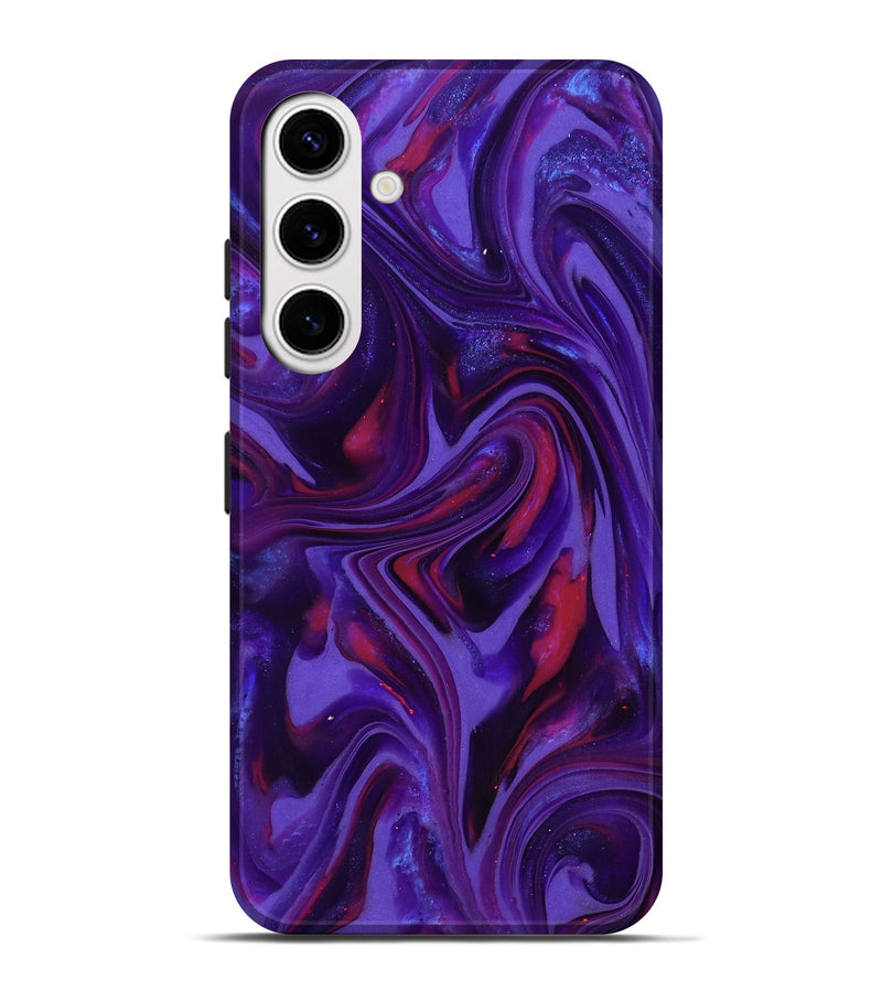 Galaxy S25 Plus ResinArt Live Edge Phone Case - Easter (Purple, 817000)