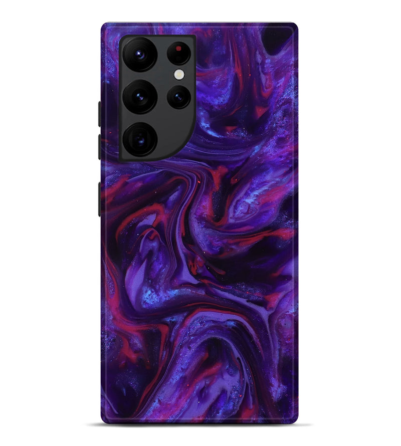 Galaxy S22 Ultra ResinArt Live Edge Phone Case - Eve (Purple, 817011)