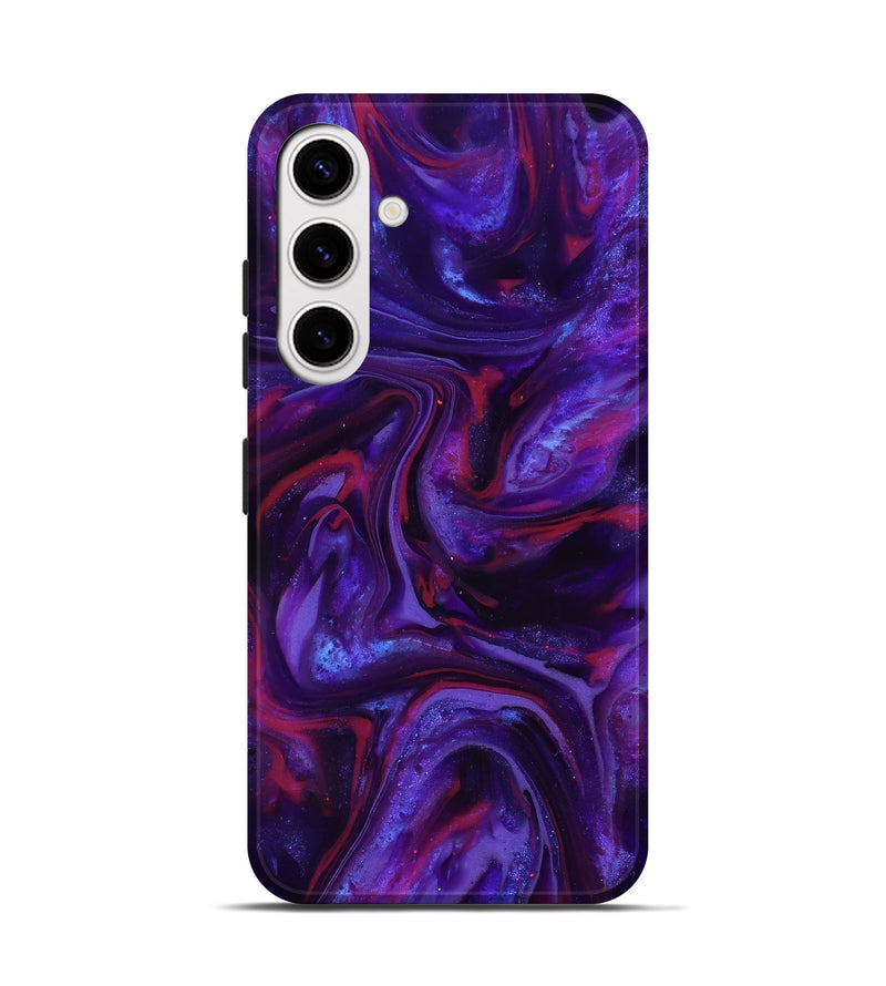 Galaxy S25 ResinArt Live Edge Phone Case - Eve (Purple, 817011)