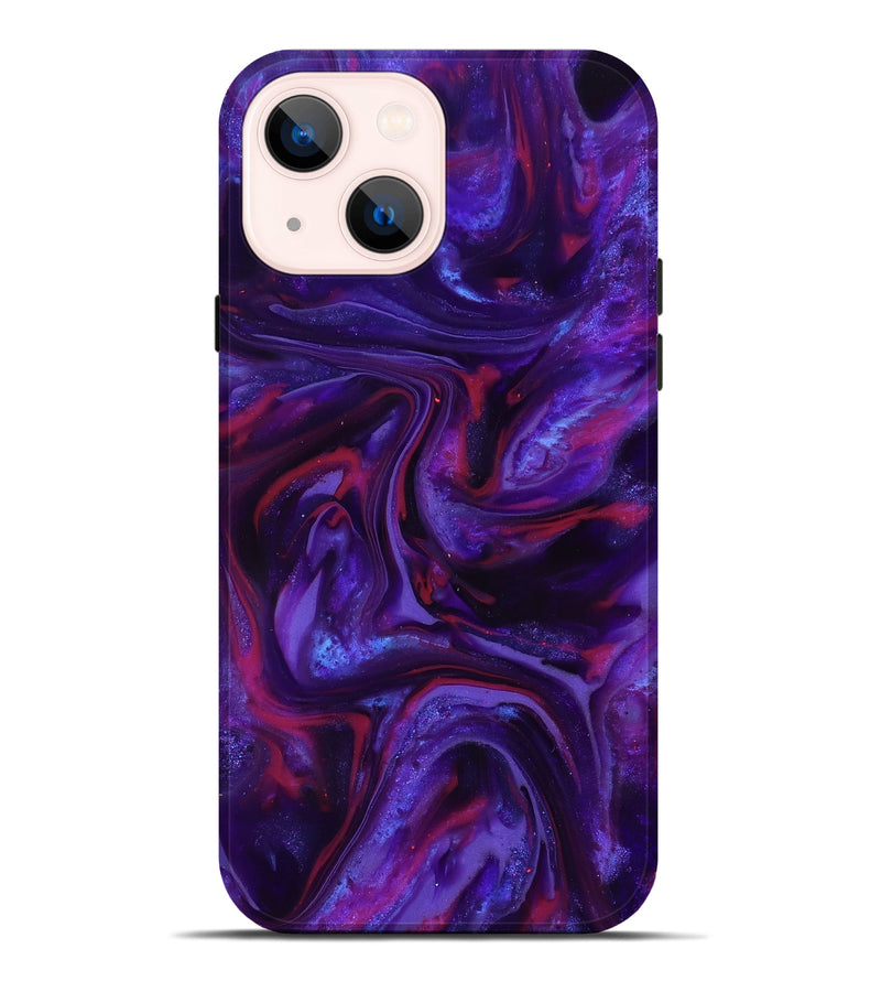 iPhone 14 Plus ResinArt Live Edge Phone Case - Eve (Purple, 817011)