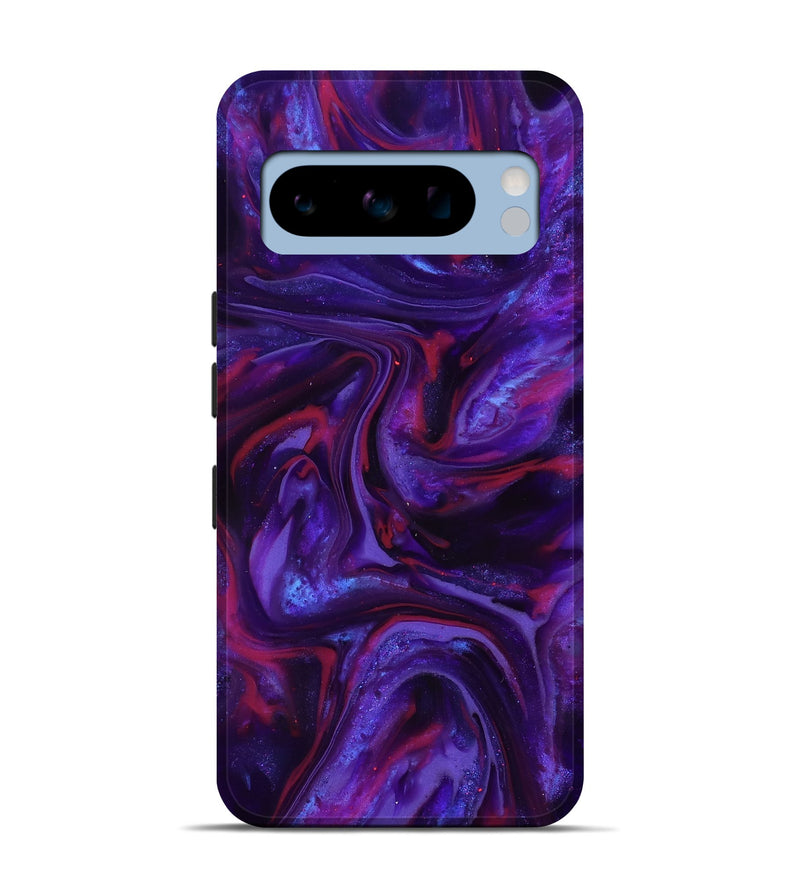 Pixel 8 Pro ResinArt Live Edge Phone Case - Eve (Purple, 817011)