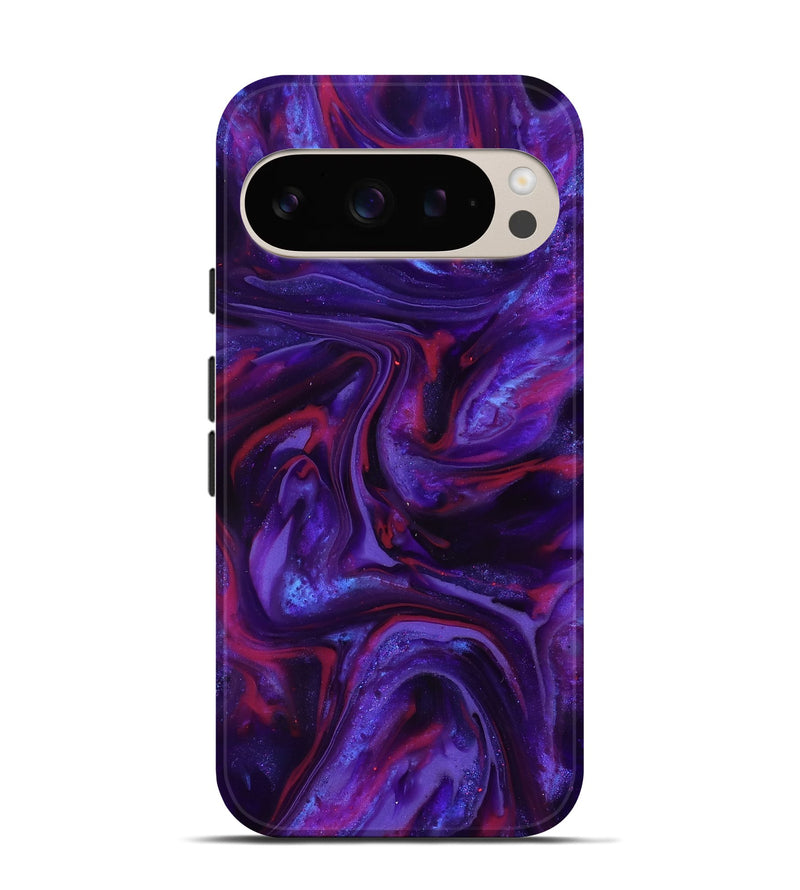 Pixel 9 ResinArt Live Edge Phone Case - Eve (Purple, 817011)