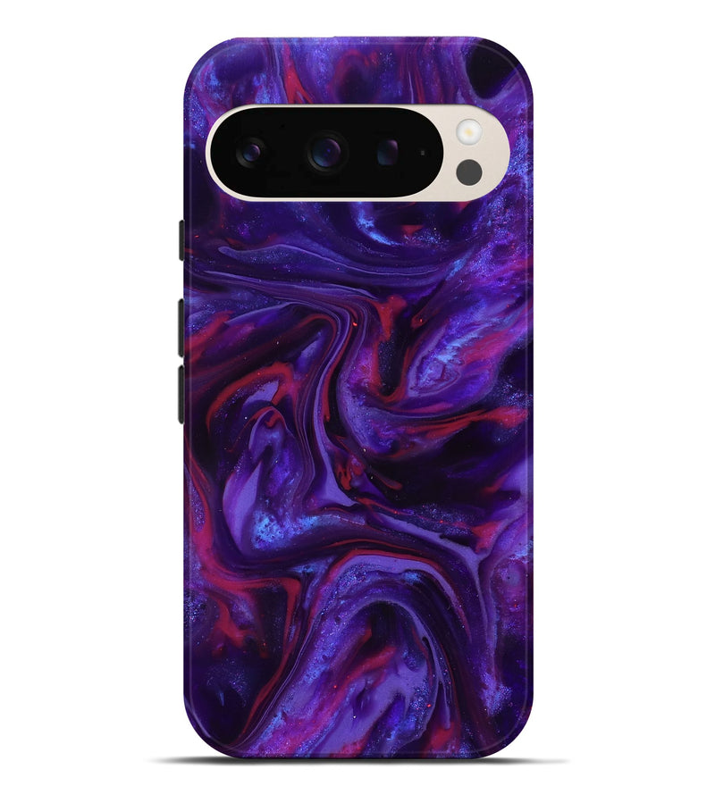 Pixel 9 Pro XL ResinArt Live Edge Phone Case - Eve (Purple, 817011)