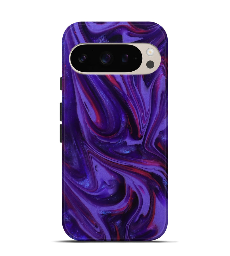 Pixel 9 ResinArt Live Edge Phone Case - Zoya (Purple, 817013)