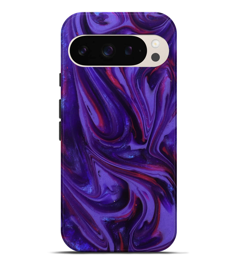 Pixel 9 Pro XL ResinArt Live Edge Phone Case - Zoya (Purple, 817013)