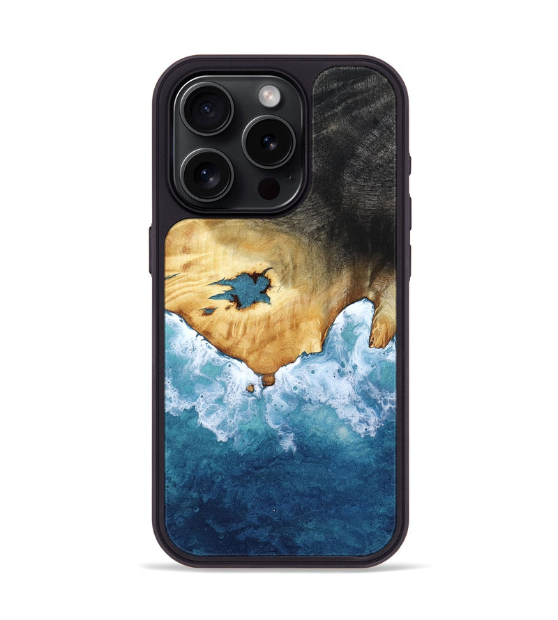 iPhone 15 Pro Wood Phone Case - Teena (Coastal, 817021)