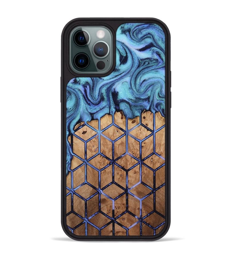 iPhone 12 Pro Max Wood Phone Case - Xena (Pattern, 817031)